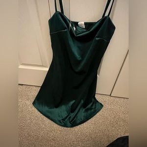 Green Mini Dress